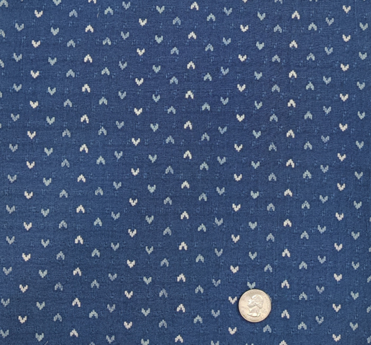 1 Yard Yoryu Jacquard Fabric Denim Blue Rayon Crinkled Lightweight Apparel Material 55 56 Inch Width