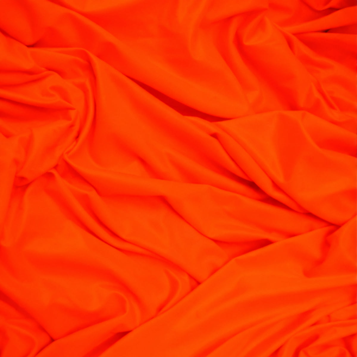 Neon Orange Low Stretch Polyester Tricot Fabric 108/120 Inch Yard