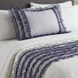 Ruffle Organza Fabric Sheer Polyester Mesh 52 to 54 Inch Wide