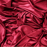 Burgundy Low Stretch Tricot Polyester Fabric 108/120 Inch Wide