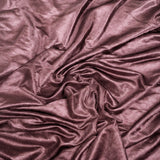 Plum Low Stretch Polyester Tricot Fabric 108/120 Inch Yard
