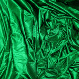 Kelly Green Low Stretch Polyester Fabric Extra Wide 108/120 Inch Yard