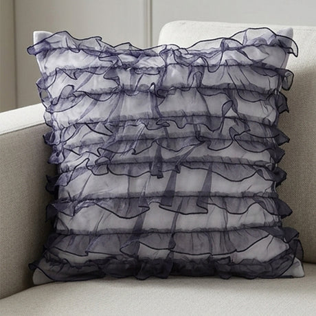 Ruffle Organza Fabric Sheer Polyester Mesh 52 to 54 Inch Wide