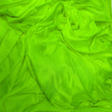 Neon Green Low Stretch Polyester Tricot Fabric 108/120 Inch Yard