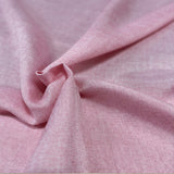 Vintage Two Tone Polyester Fabric With Linen Texture 60 Inch