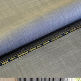 Lt Grey Sharkskin Merino Wool Fabric 58/60in Width by the Yard