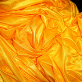 Yellow Low Stretch Polyester Tricot Fabric 108/120 Inch Yard