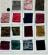 1 Yard Crushed Velvet Velour Stretch Fabric Soft Plush Polyester 60 Inch Width