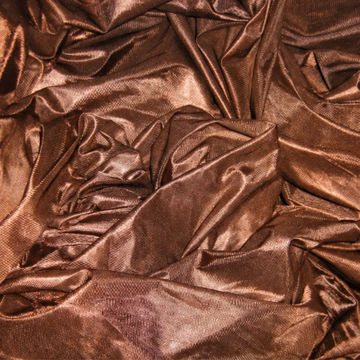 Brown Low Stretch Polyester Fabric Extra Wide 108/120 Inch Yard