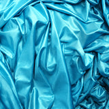 Aqua Low Stretch Polyester Fabric Extra Wide 108/120 Inch Yard