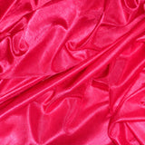 Hot Pink Low Stretch Polyester Tricot Fabric 108/120 Inch Yard