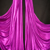 Magenta Low Stretch Polyester Tricot Fabric 108/120 Inch Yard