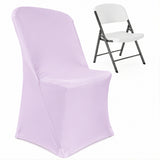Lavender Premium Spandex Lifetime Folding Chair Cover 220 GSM