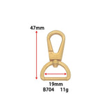 New Arrival Bag Hardware Snap Hook High Quality Gold Swivel Snap Hook Clasp