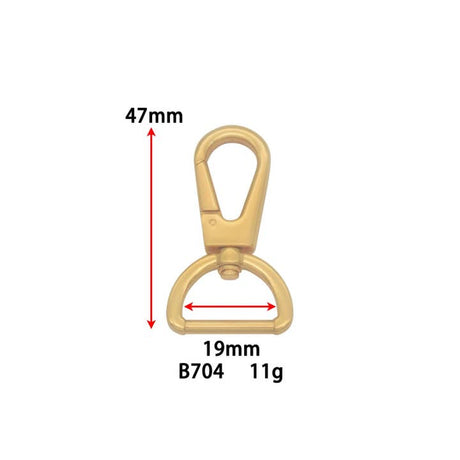 New Arrival Bag Hardware Snap Hook High Quality Gold Swivel Snap Hook Clasp