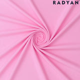 Nylon Spandex Tricot Matte Stretch Fabric 80% Nylon 20% Spandex for Swimwear Activewear Apparel 58/60 Inch Width 200 GSM