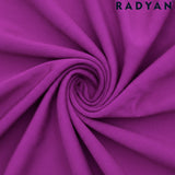 Bamboo Rayon Spandex Jersey Fabric 95% Rayon 5% Spandex for Yoga Activewear Apparel 58/60 Inch Width 220 GSM