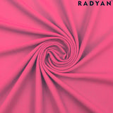 Poly Spandex Super Stretch Interlock Fabric for Activewear Apparel 58/60 Inch Width 250 GSM