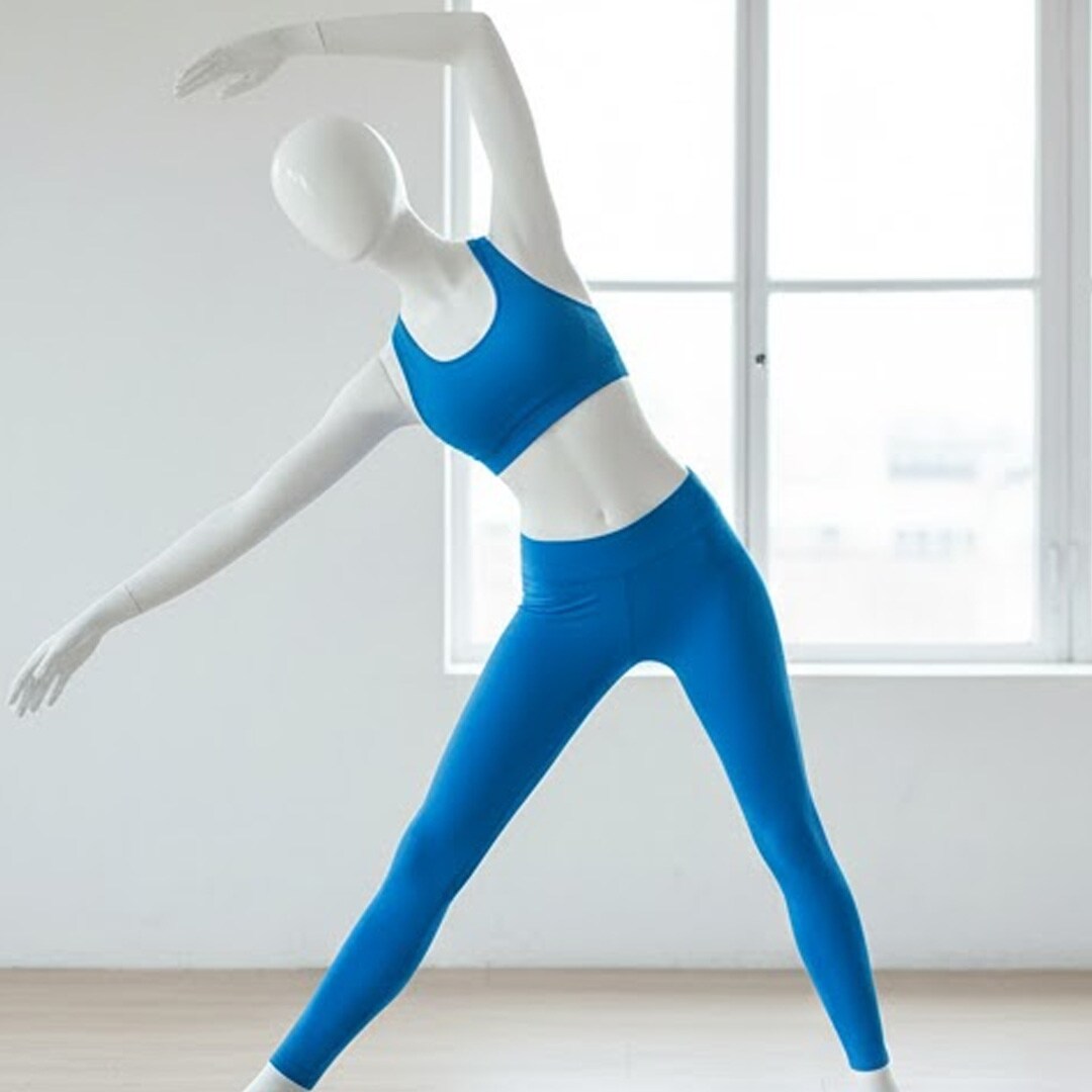 Poly Spandex Super Stretch Interlock Fabric 79% Polyester 21% Spandex for Activewear Compression Apparel 58/60 Inch Width 250 GSM