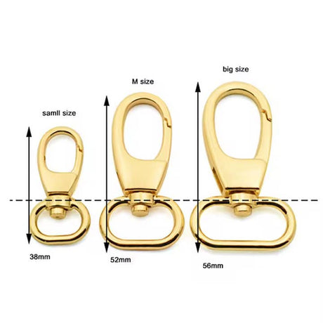 Metal Zinc Alloy Swivel Eye Snap Hook for Bags