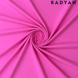 Nylon Spandex Tricot Matte Stretch Fabric 80% Nylon 20% Spandex for Swimwear Activewear Apparel 58/60 Inch Width 200 GSM