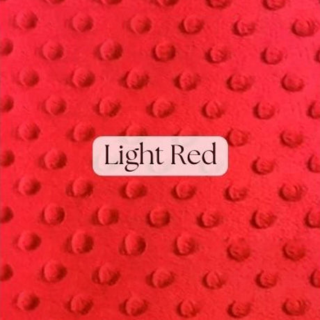 1 Yard Ultra Soft Minky Dot Fleece Plush Fabric 100 Percent Polyester for Crafts 60 Inch Width