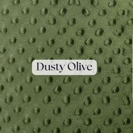 1 Yard Ultra Soft Minky Dot Fleece Plush Fabric 100 Percent Polyester for Crafts 60 Inch Width