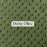 1 Yard Ultra Soft Minky Dot Fleece Plush Fabric 100 Percent Polyester for Crafts 60 Inch Width