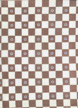 1 Yard Flower Checker Mesh Knit Fabric Lightweight Stretch 54 Inches Wide