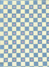 1 Yard Flower Checker Mesh Knit Fabric Lightweight Stretch 54 Inches Wide