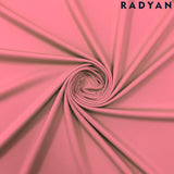 Poly Spandex Super Stretch Interlock Fabric 79% Polyester 21% Spandex for Activewear Compression Apparel 58/60 Inch Width 250 GSM