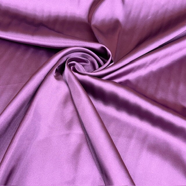 1 Yard 60” Stretch Charmeuse Satin Fabric – 195 GSM, Silky 2 Way Stretch for Bridal, Evening Dresses &amp; Event Décor (97% Polyester, 3% Spandex)