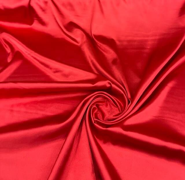 1 Yard 60” Stretch Charmeuse Satin Fabric – 195 GSM, Silky 2 Way Stretch for Bridal, Evening Dresses &amp; Event Décor (97% Polyester, 3% Spandex)