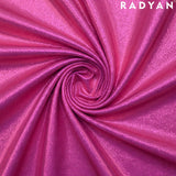 Foil Nylon Spandex Metallic Stretch Fabric 80% Nylon 20% Spandex for Dancewear Party Apparel 58 Inch Width 200 GSM