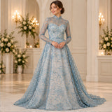 Corded Bridal Lace Fabric Embroidered Net Mesh Bridal Dress Wear