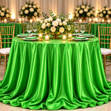 Lime Green Low Stretch Polyester Tricot Fabric 108/120 Inch Yard