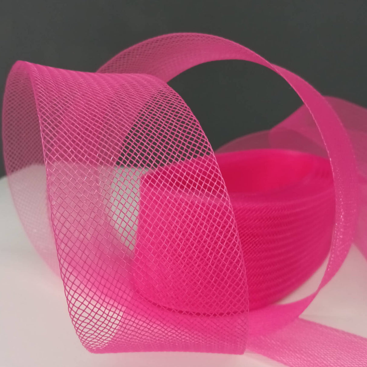 1 Yard Horsehair Braid Trim 100% Nylon Stiff Crinoline Webbing for Dresses, Hats & Costumes 2" Wide