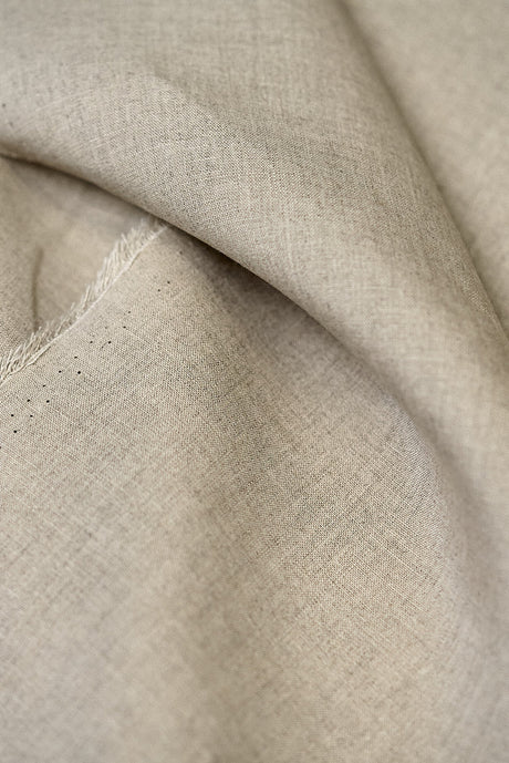 1 Yard Natural Linen Fabric Softened Lightweight Solid 58 Inches Wide for Clothing and Décor