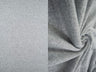 1 Yard Super Soft Hacci Stretch Knit Fabric Heather Grey 58/60 Inches Wide