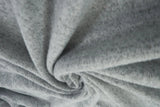 1 Yard Super Soft Hacci Stretch Knit Fabric Heather Grey 58/60 Inches Wide
