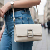 17mm Metal Tri-Glide Diamond Slider Buckle for Bags