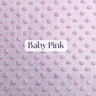 1 Yard Ultra Soft Minky Dot Fleece Plush Fabric 100 Percent Polyester for Crafts 60 Inch Width
