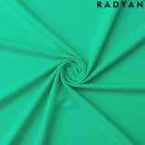 Nylon Spandex Tricot Matte Stretch Fabric 80% Nylon 20% Spandex for Swimwear Activewear Apparel 58/60 Inch Width 200 GSM