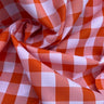 1 Yard 100% Polyester Checkered Gingham Fabric 60 Inch Width for Sewing Projects