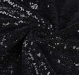 1 Yard Shimmering Sequin Fabric Stretch Mesh 54 Inch Width for Dresses & Decor