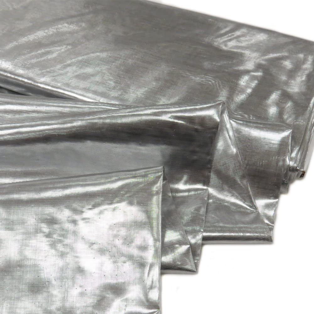 1 Yard Metallic Tissue Lame Fabric 85% Nylon & 15% Metallic Material 60 Inch Width