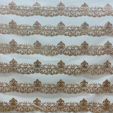 1 Yard Glitter Mesh Fabric | 55" Wide | Sparkling Mesh for Dresses, Costumes & Event Wear
