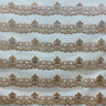 1 Yard Glitter Mesh Fabric | 55" Wide | Sparkling Mesh for Dresses, Costumes & Event Wear