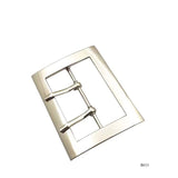 60mm Double Pin Zinc Alloy Belt Buckle for Leather Bags