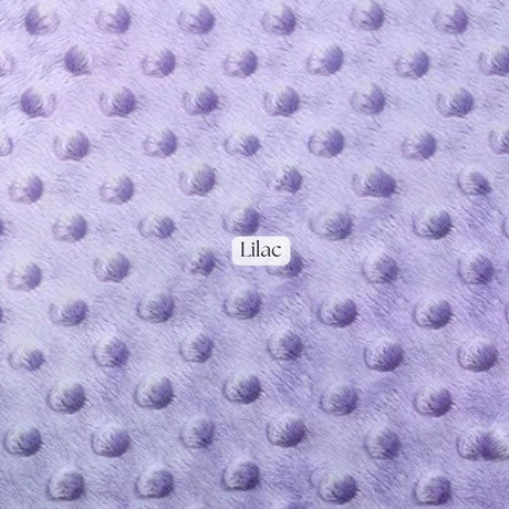 1 Yard Ultra Soft Minky Dot Fleece Plush Fabric 100 Percent Polyester for Crafts 60 Inch Width